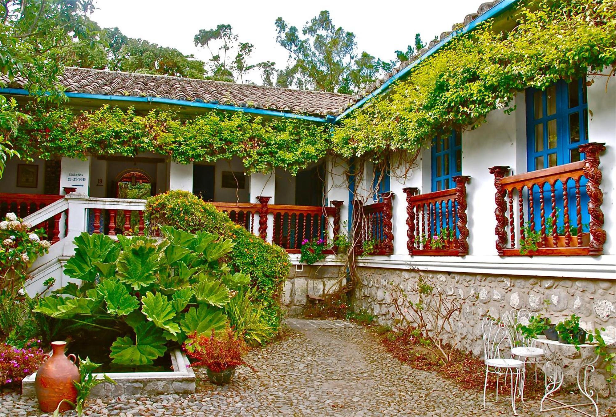 Hacienda Cusin Hotell Otavalo Exteriör bild